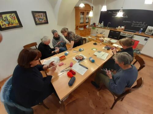 Strickrunde im 12er Haus
