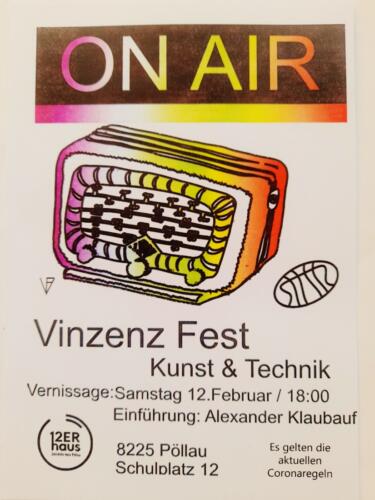    Vernissage  Vinzenz  Fest   12. 02. 2022